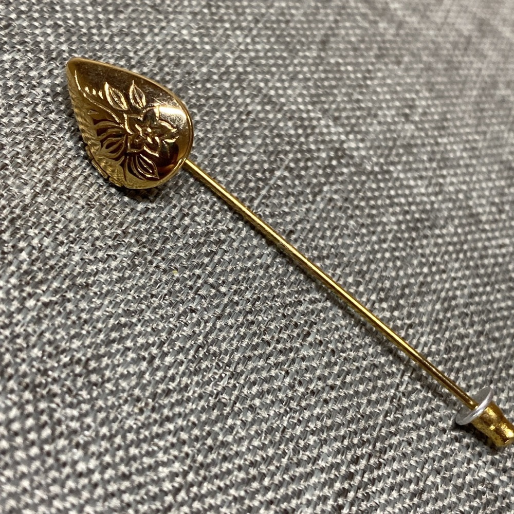 Vintage Locket Stick-pin Brooch